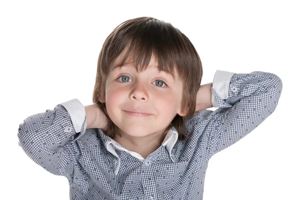 Portret van een jongetje — Stockfoto