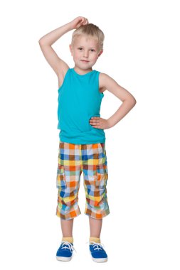 küçük çocuk düşünüyor