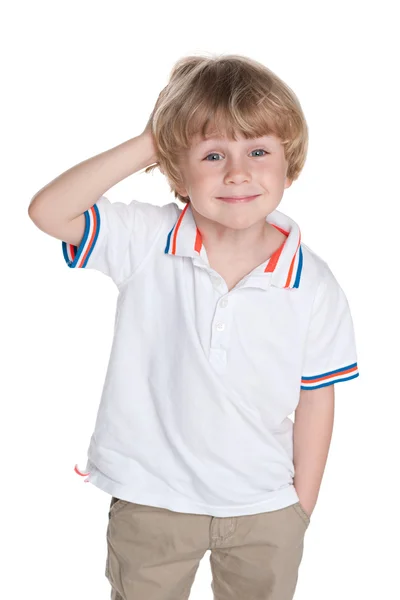 Happy little boy — Stock Photo, Image