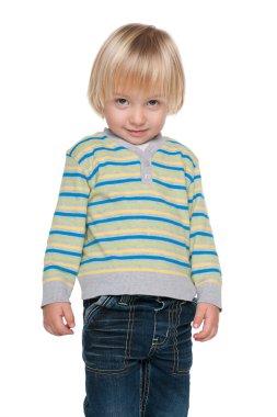 Sarışın küçük çocuk