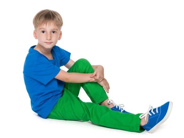 Kleine jongen mode — Stockfoto