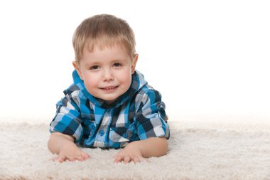 sevimli okul öncesi çocuk