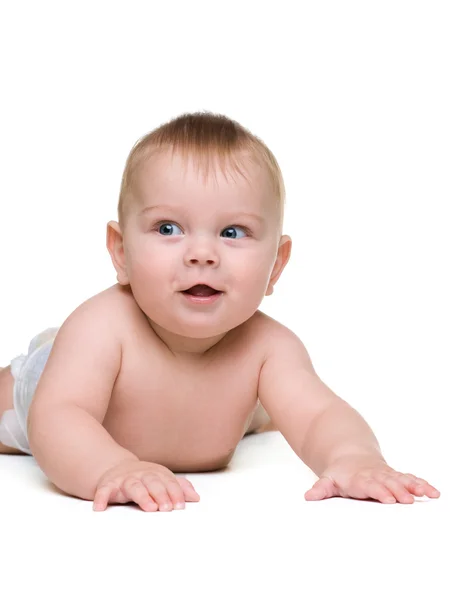 Cute infant boy Royalty Free Stock Images