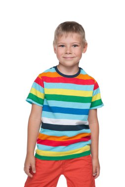 mutlu bir çocuk portresi