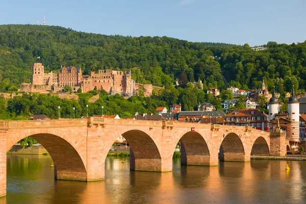 Heidelberg in una sera d'estate — Foto Stock