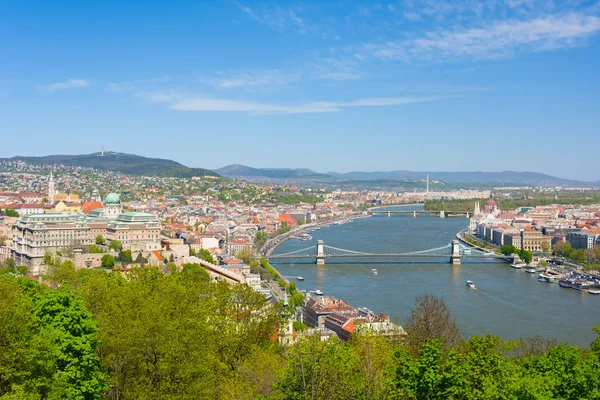 Visa av budapest stad — Stockfoto