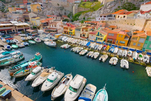 Vista de Le vallon des Auffes — Fotografia de Stock