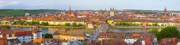 Panorama de wurzburg — Fotografia de Stock