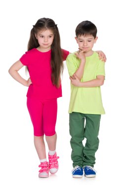 İki düşünceli çocuk