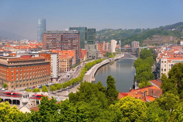 Bilbao v letní den — Stock fotografie