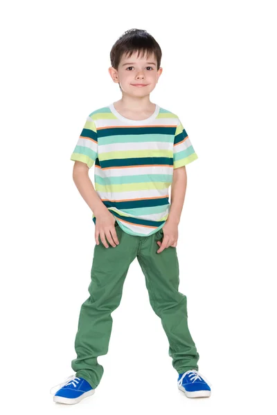 Kleine jongen mode — Stockfoto