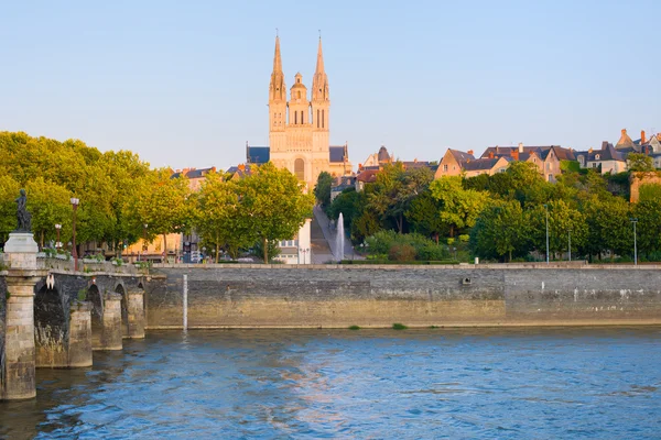 Angers in una giornata estiva — Foto Stock