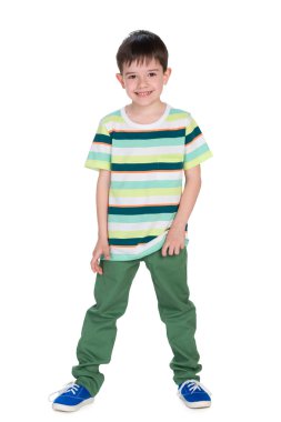 Mutlu küçük çocuk