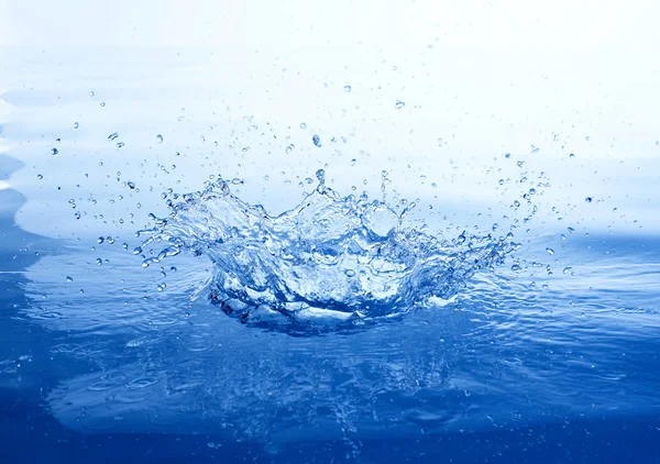 Крупним планом вода в русі — стокове фото