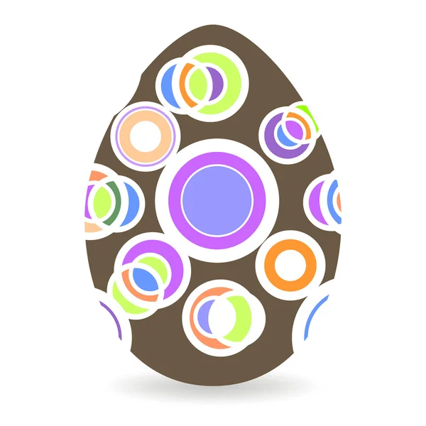 Fondo de Pascua alegre — Vector de stock