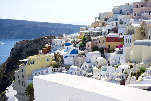 Güzel manzara Santorini