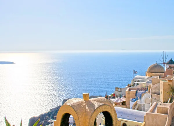 Santorini with buildings and costs