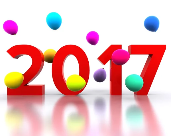 New year 2017 — Stock Photo, Image