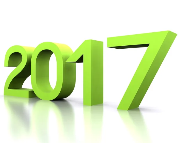 Neues Jahr kommt 2017 — Stockfoto