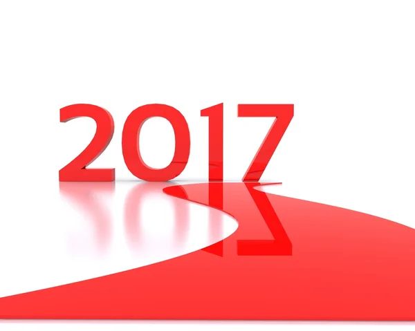 Ano novo que vem - 2017 — Fotografia de Stock