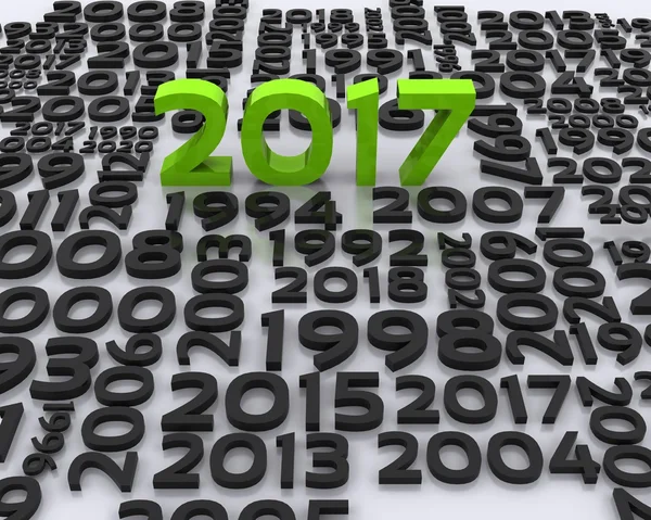 Nuovo anno 2017 — Foto Stock