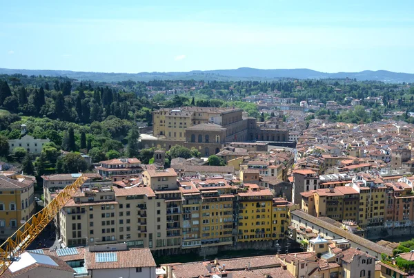 Yukarıda da görüleceği Floransa şehir — Stok fotoğraf