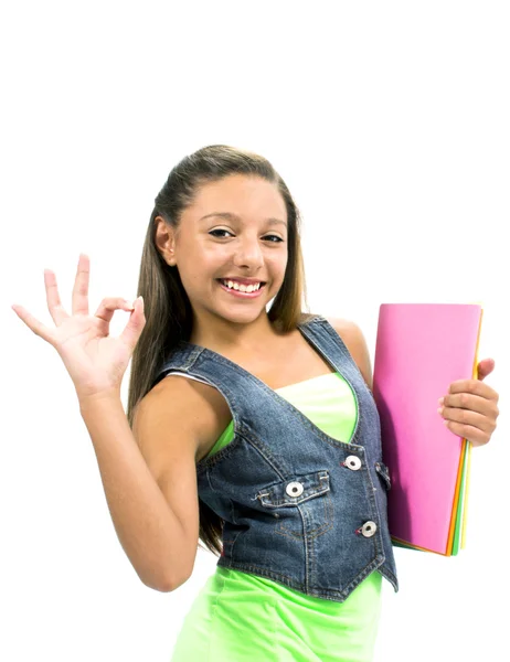 Girl student — Stock Photo, Image