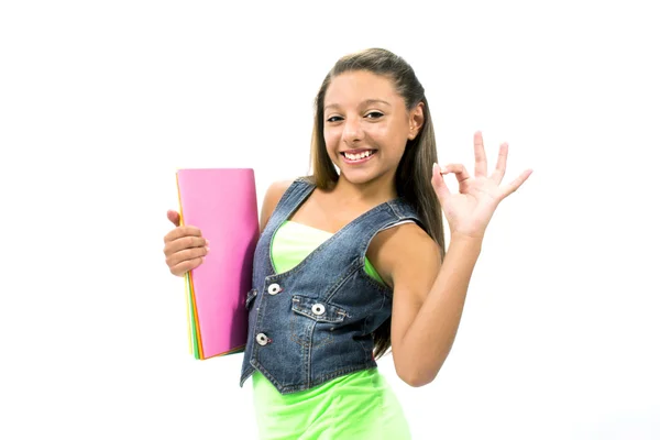 Girl student — Stock Photo, Image