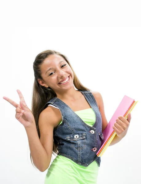 Girl student — Stock Photo, Image