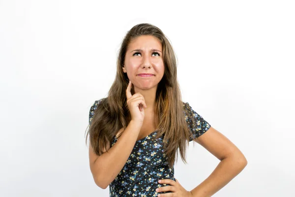 Meisje poseren — Stockfoto