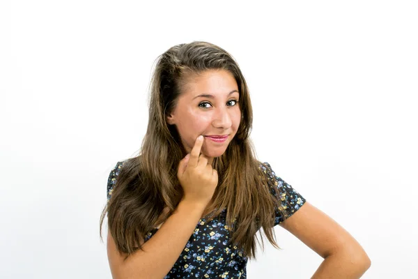 Chica posando — Foto de Stock