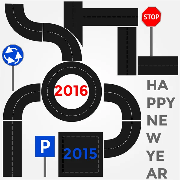 Nouveau 2016 — Image vectorielle
