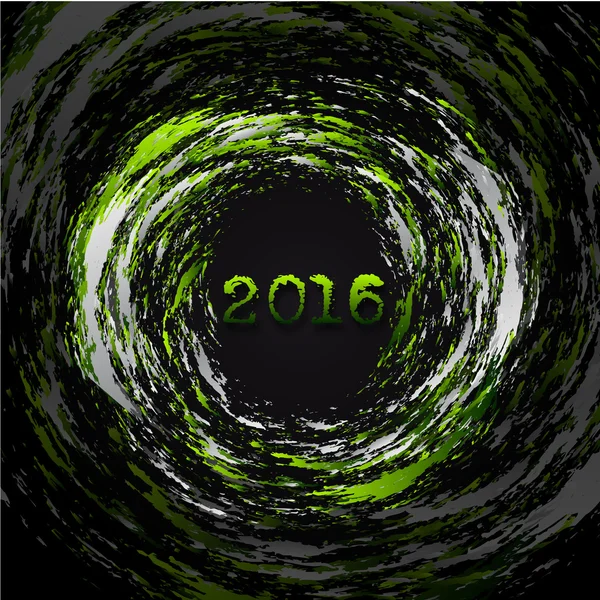 Happy New Year 2016 — Stock Vector