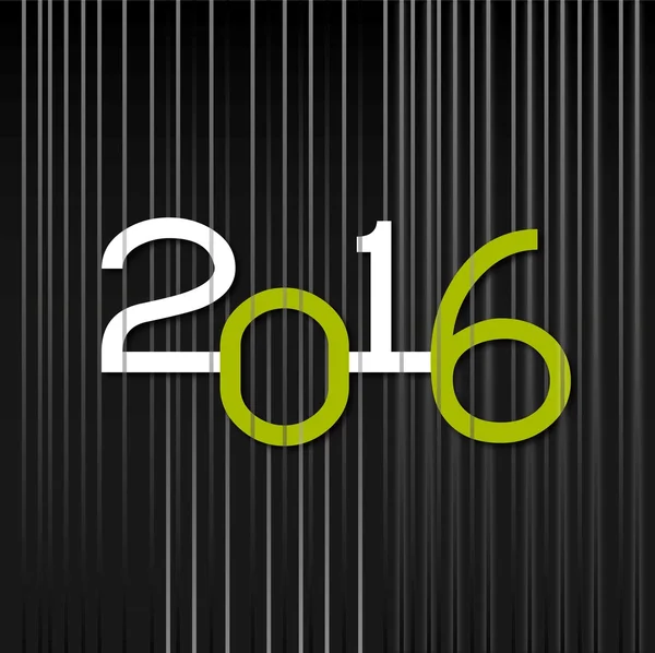 2016年あけましておめでとうございます — ストックベクタ