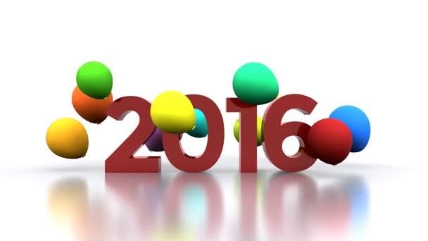 Video animace 2016 — Stock video