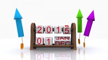 Havai fişek ile yeni yıl 2016