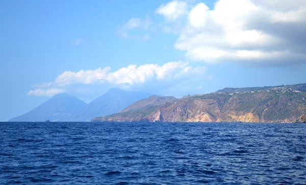 Эолийские острова - Сицилия — стоковое фото
