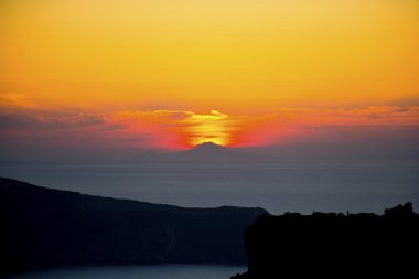 santorini Adası