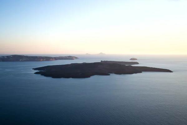 Ön Santorini - vulkan — Stockfoto