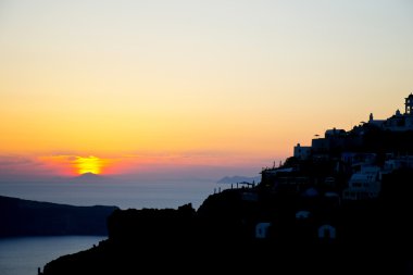 santorini Adası