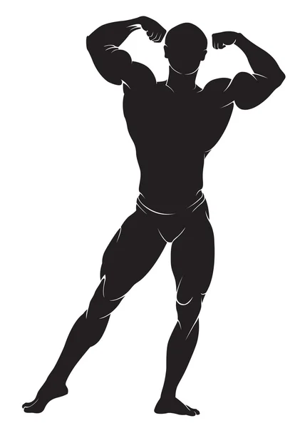 Bodybuilder — Stock Vector