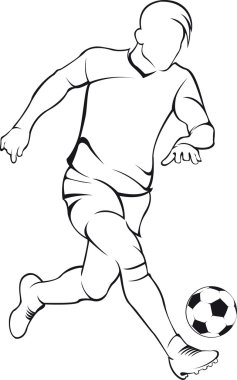 Futbol (futbol) oyuncu