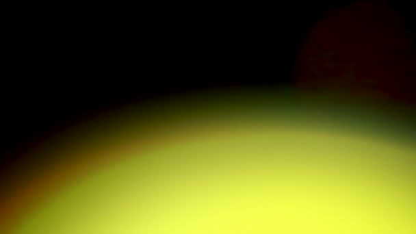 Çok Renkli Işık Sızıntısı Siyah Arka Planda Görüntü Stüdyoda Gaz — Stok video