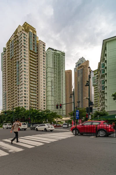 5 agosto 2018 - Distrito de negocios, Bonifacio Global City, Taguig, Metro Manila — Foto de Stock