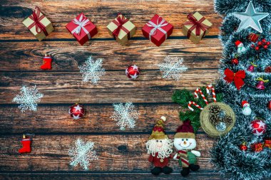 Noel veya yeni yıl arkaplanı