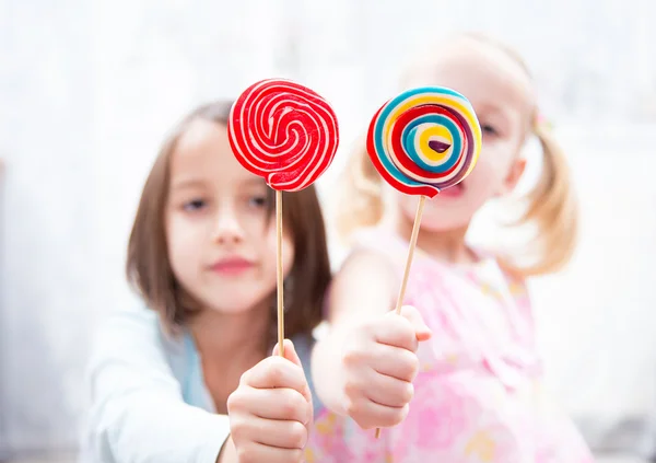 Gekleurde lollies — Stockfoto