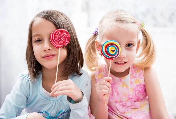 Renkli lolipop — Stok fotoğraf