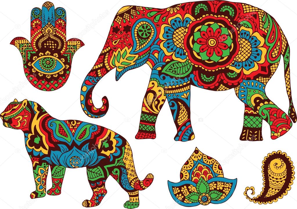 Indian patterns for design