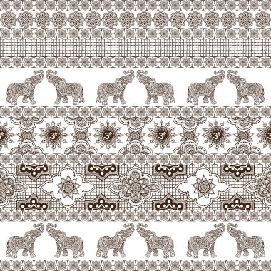 Hint Dikişsiz desen