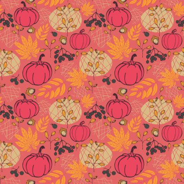 Balkabaklarıyla kusursuz desen